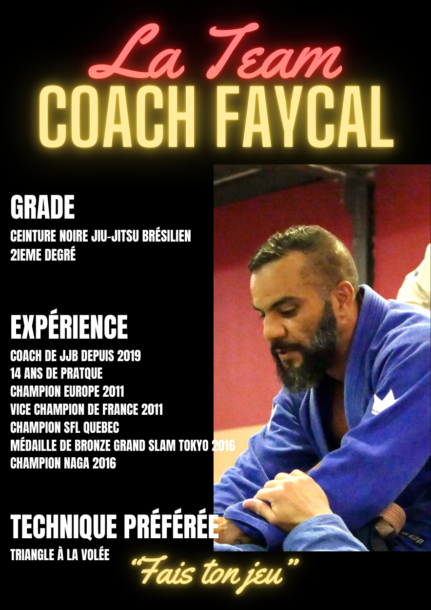 Coach JJB Faycal