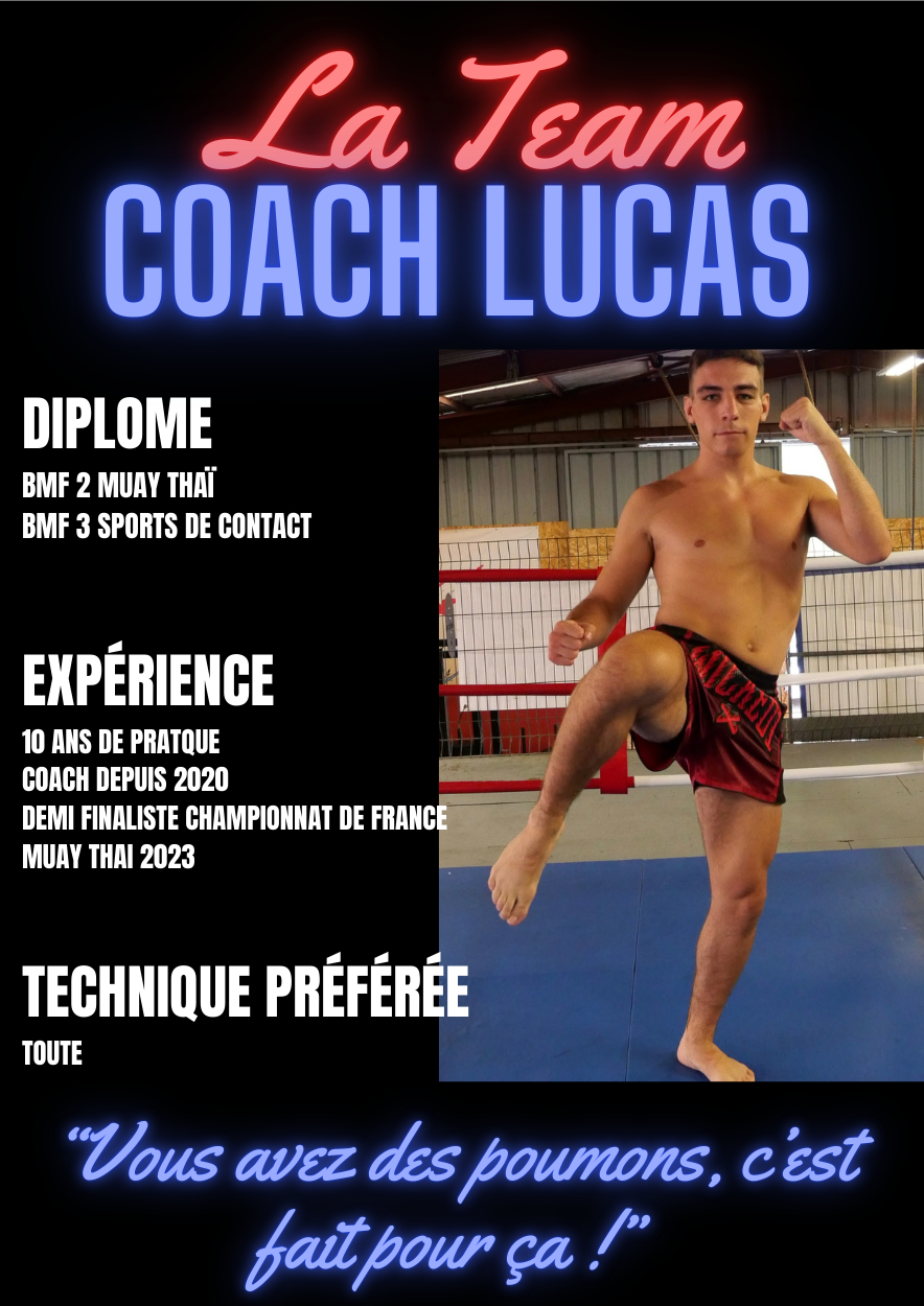 Coach KICK BOXING Lucas