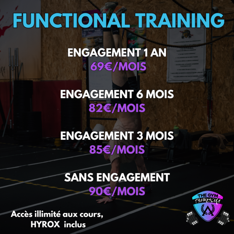 tarif functional training