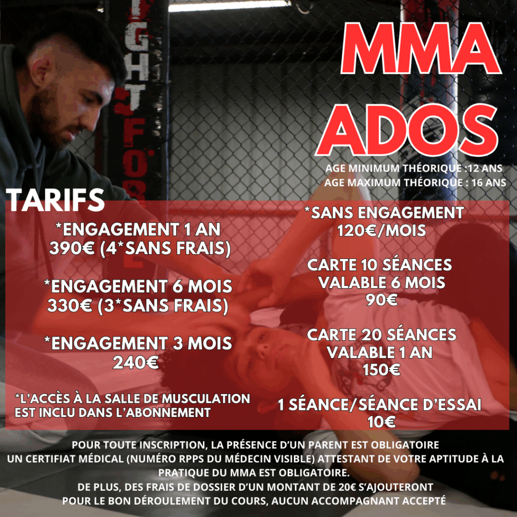 tarifs mma ados montpellier