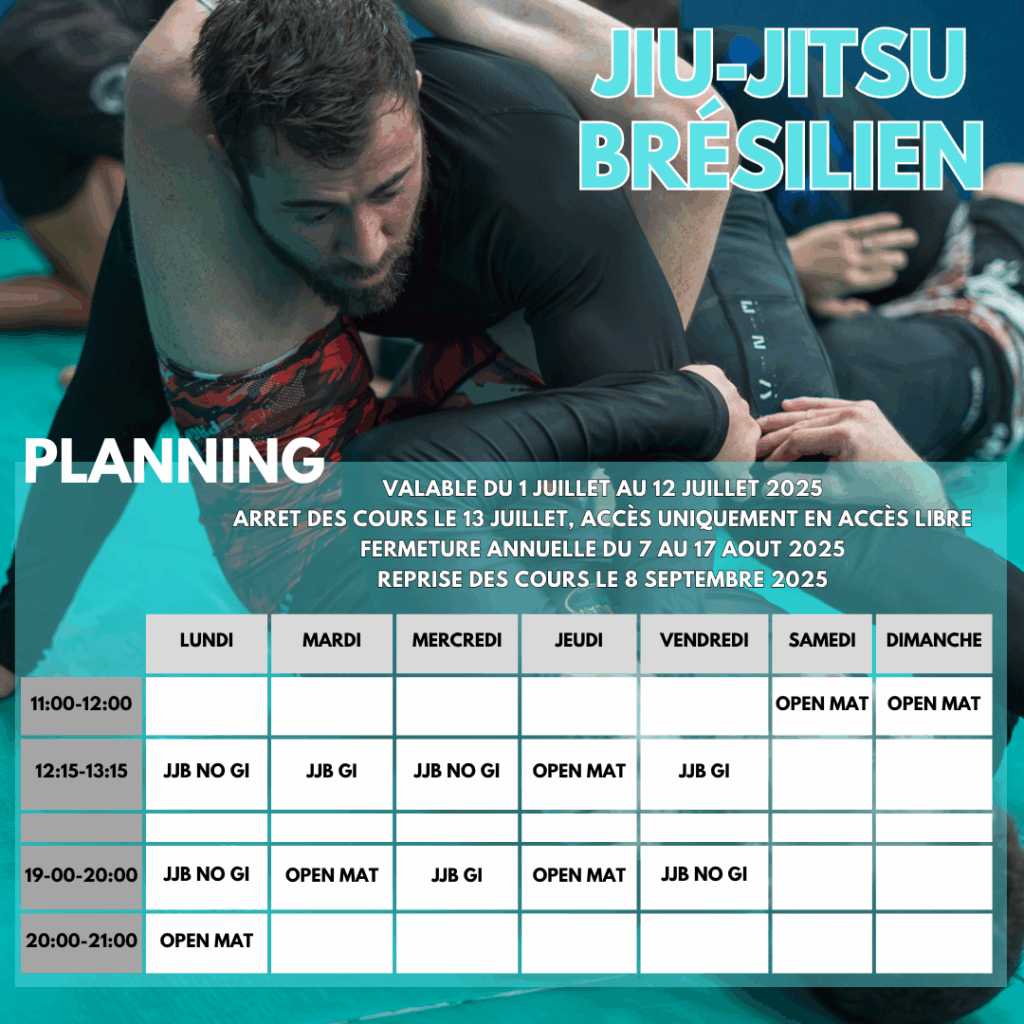 planning été JJB