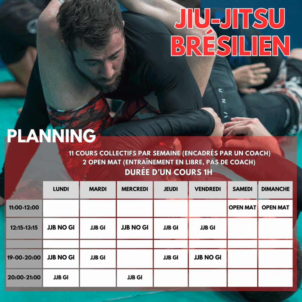 planning JJB montpellier