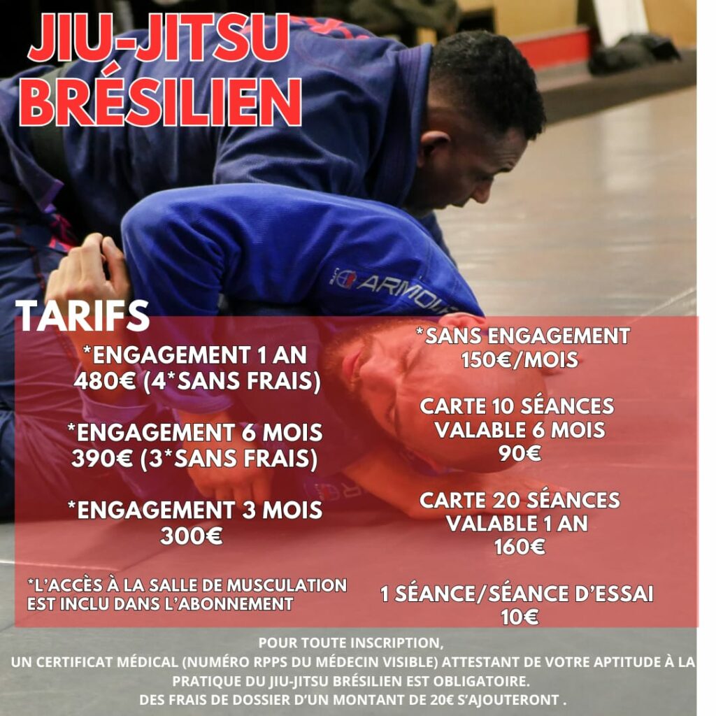 tarifs jjb montpellier